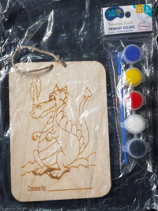 Coloring Board (dragon)