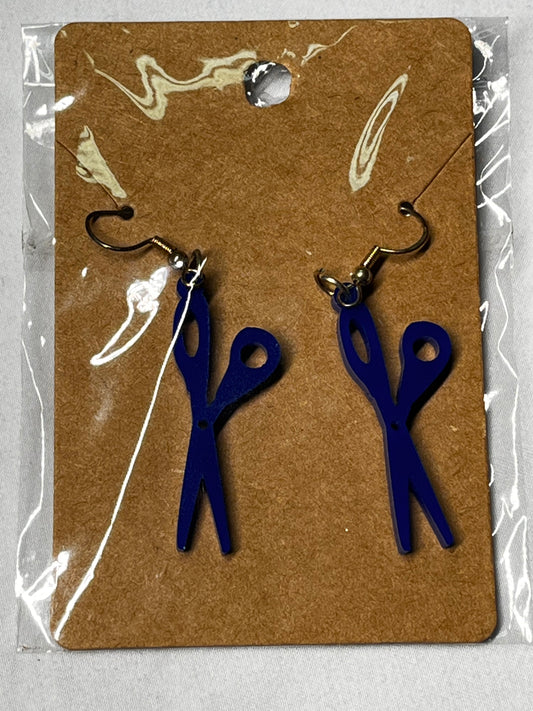Earrings (Scissors)