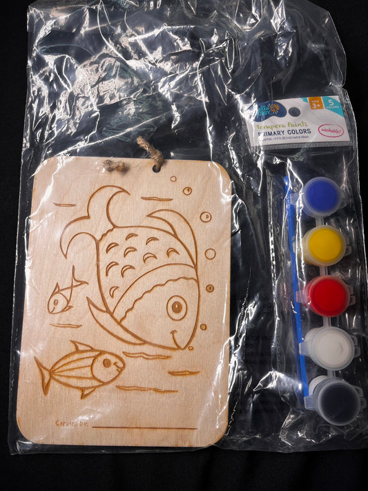 Coloring Board (fish)