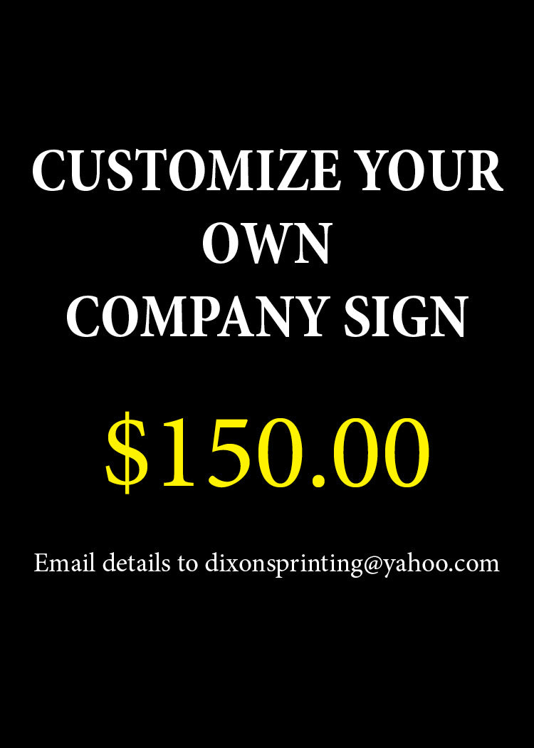 Company Signage